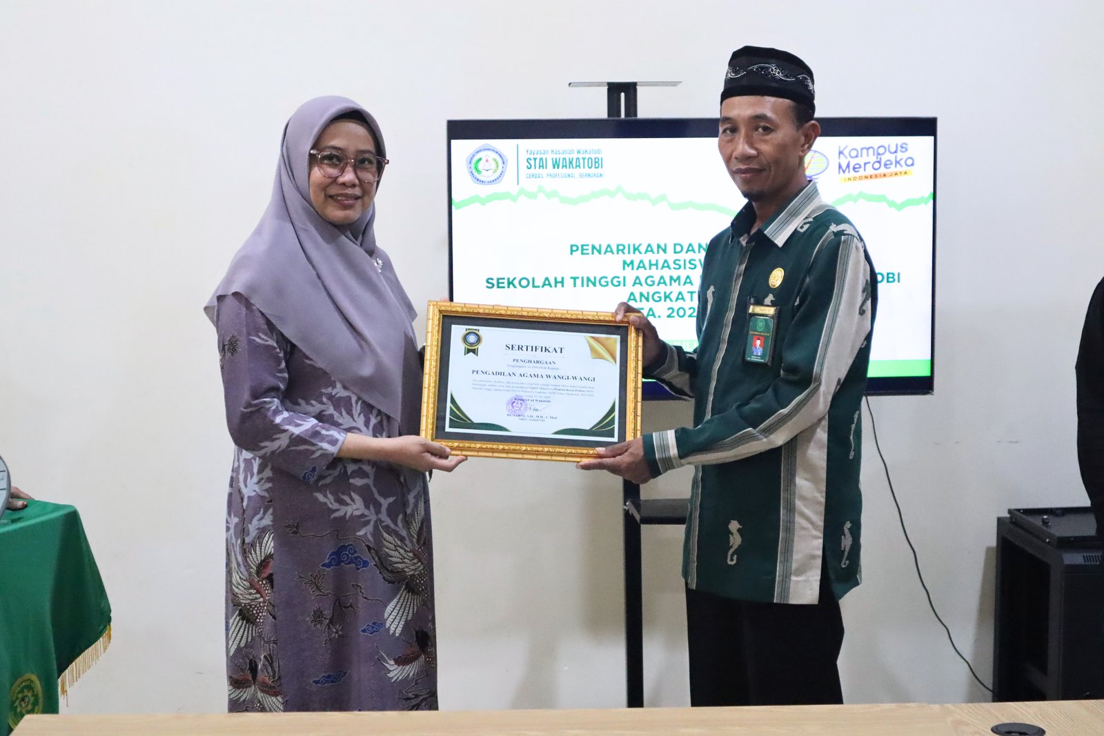 Sertifikat Penghargaan